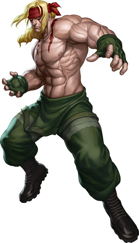 martial artist character art