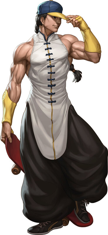 martial artist character art