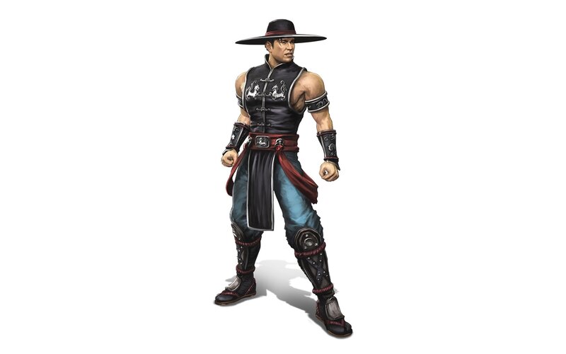 Martial Artist Character — Black, Confident