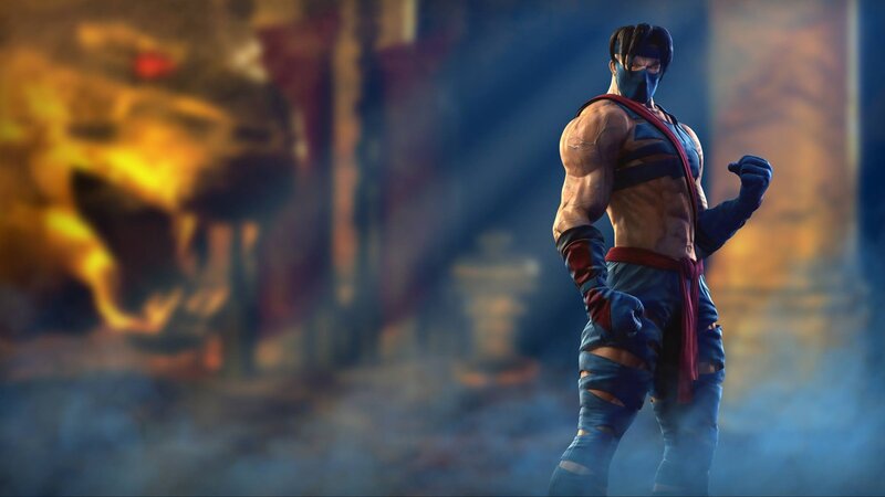 Martial Artist Character — Blue
