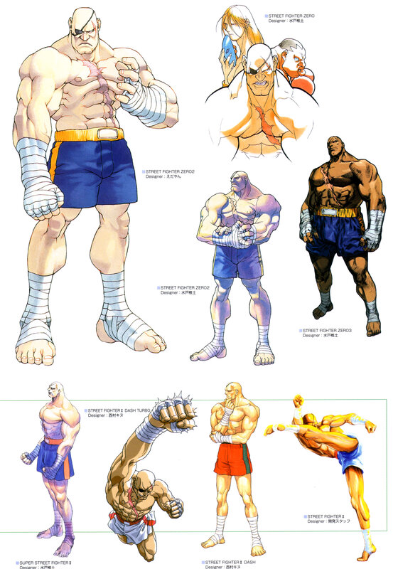Martial Artist Character Designs