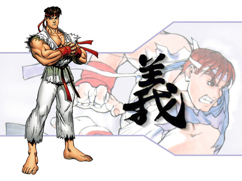 Martial Artist Character — White, Intense, Manga, Karate Gi