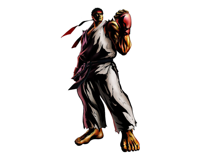 Martial Artist Character — White