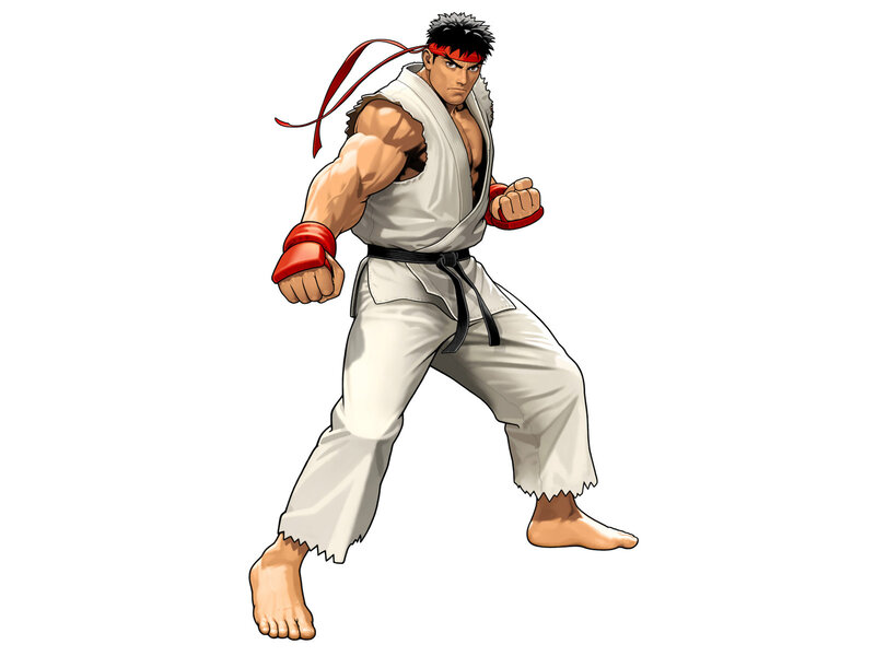 Martial Artist in White Gi