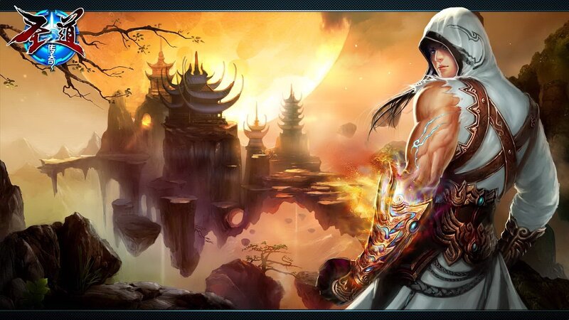 martial artist in white robe