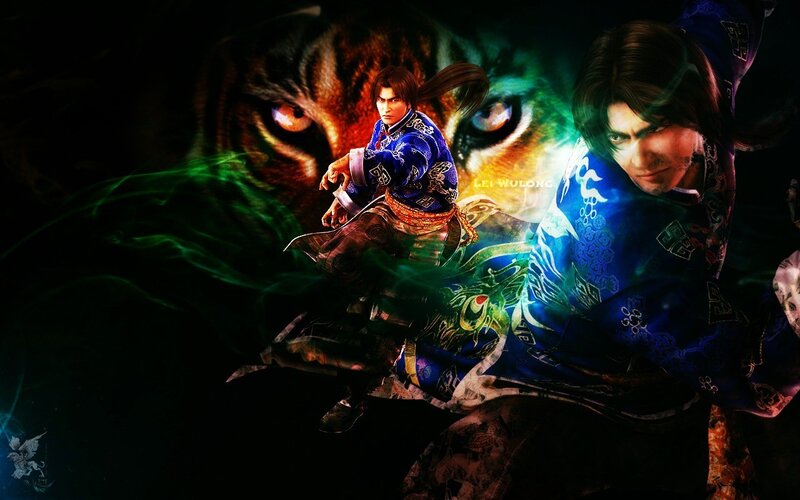 Martial Artist with Tiger