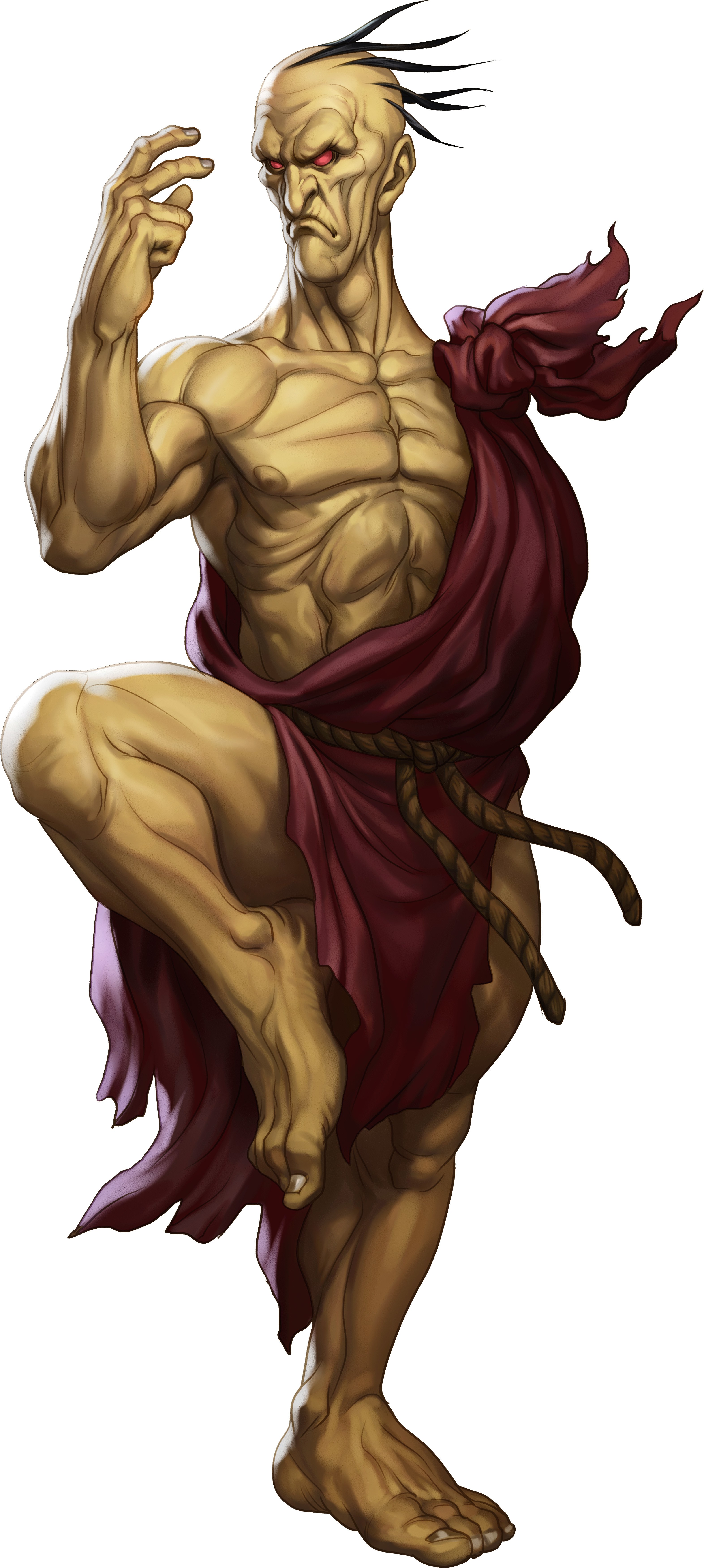 martial arts fighter character