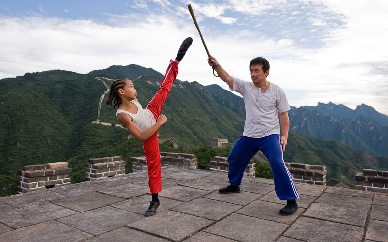 Martial arts on the Great Wall