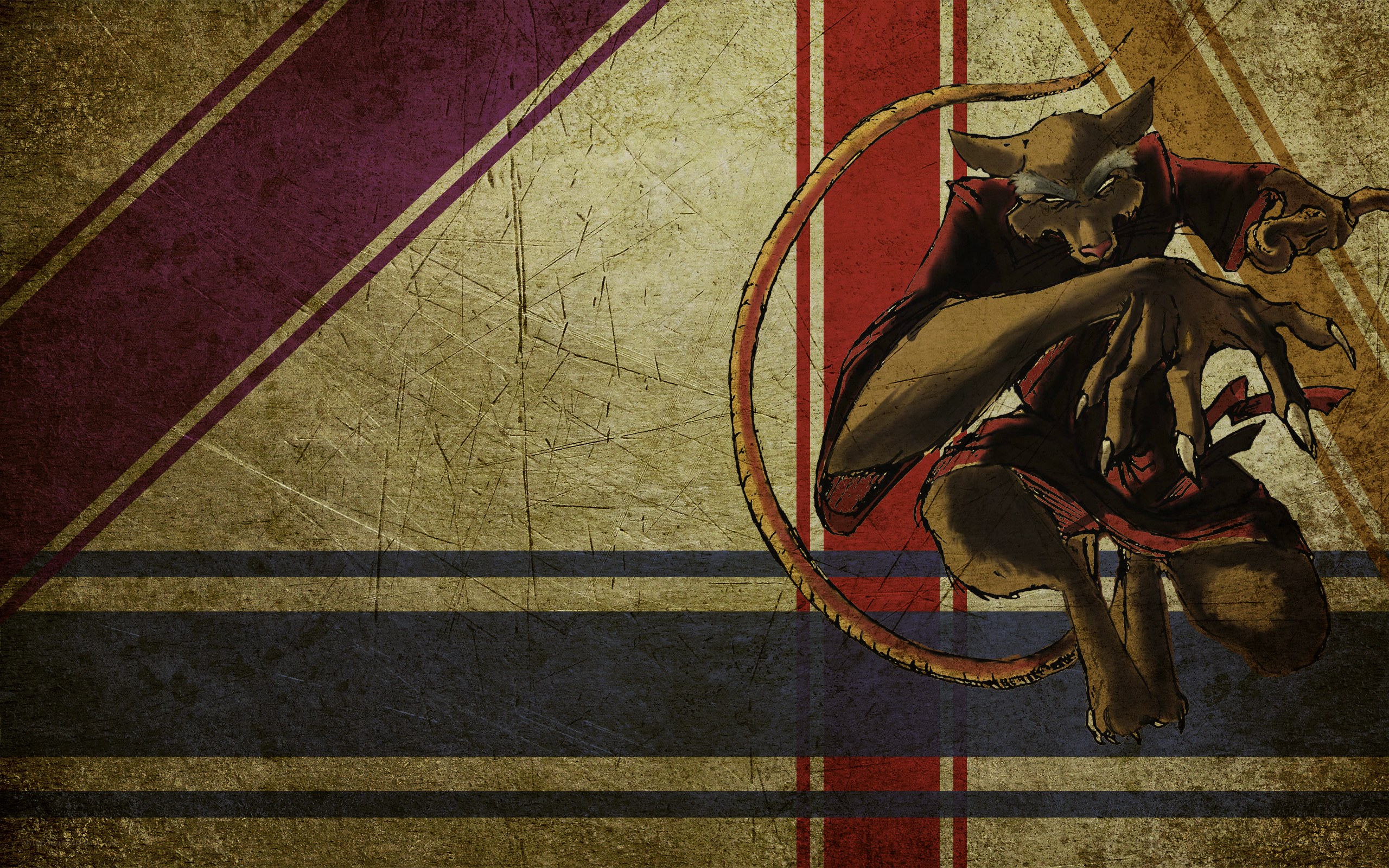 martial arts rat character