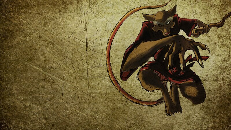 martial arts rat character
