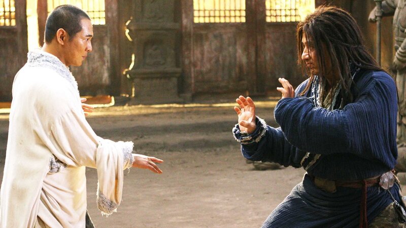 martial arts training scene
