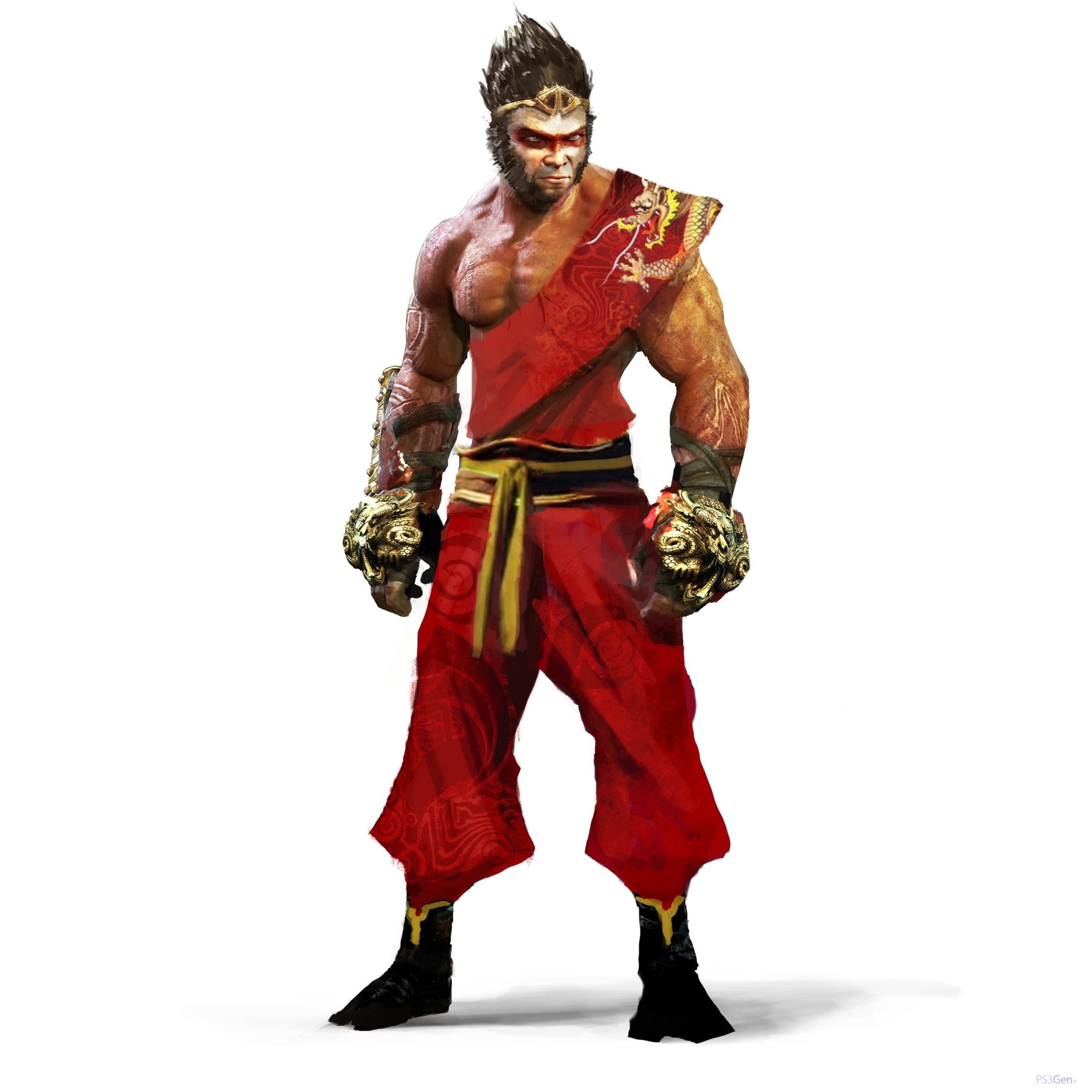 martial arts warrior character