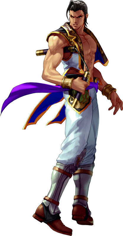 martial arts warrior character
