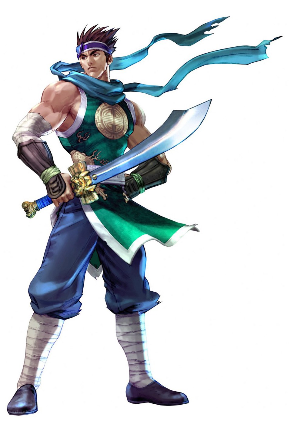 martial arts warrior character
