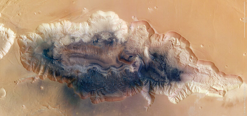 Martian Crater — Brown