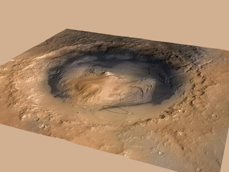 Martian Crater