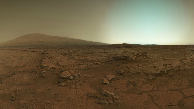 Martian Landscape — Brown, Desolate