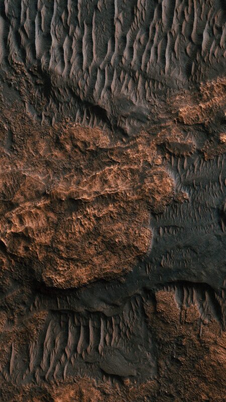 Martian Rock Formations — Brown