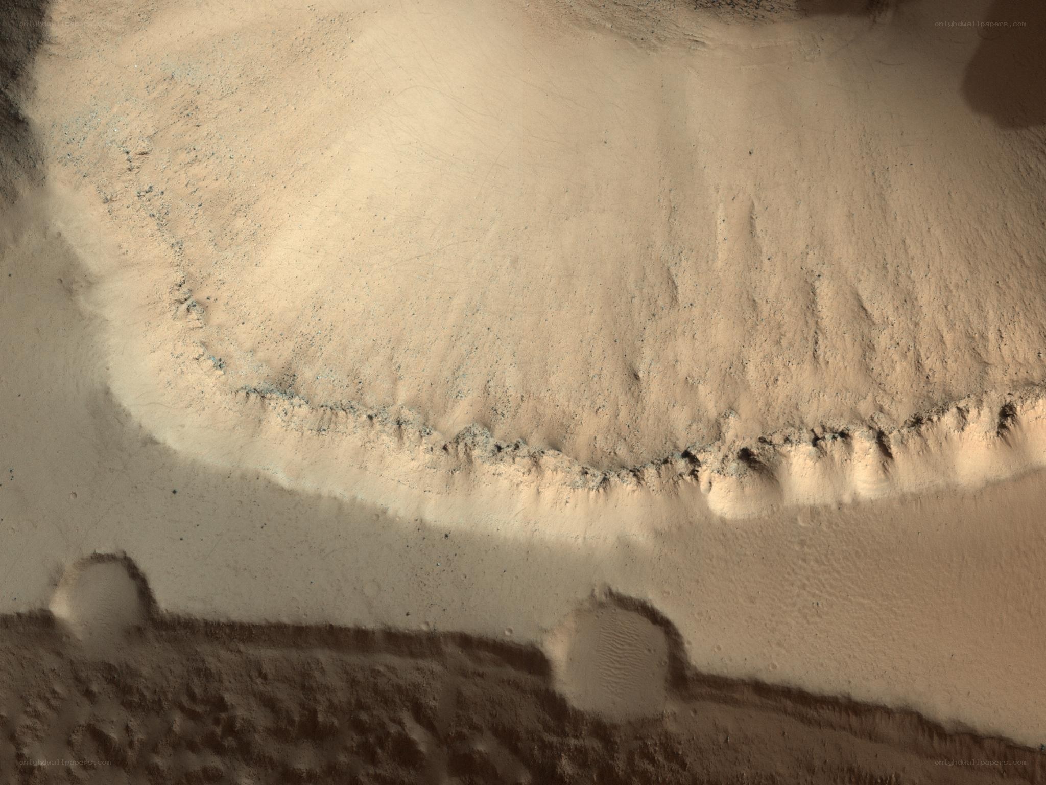 Martian sand dune