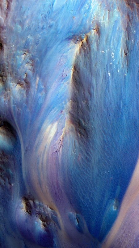 Martian Surface Features