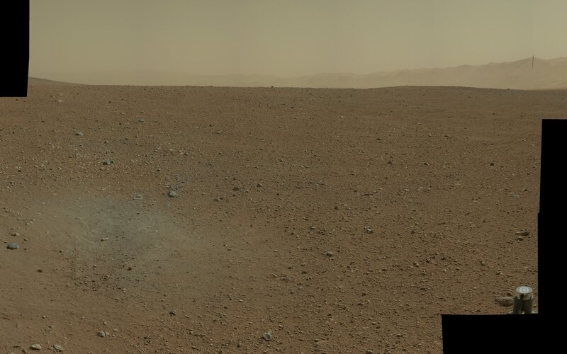 Martian Surface Landscape — Brown, Desolate, Photograph, Dust, Rocks