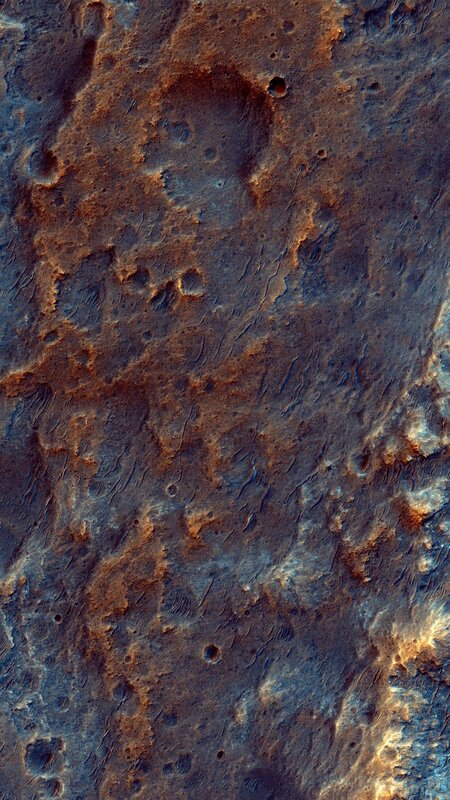 Martian Surface Terrain — Brown, Desolate