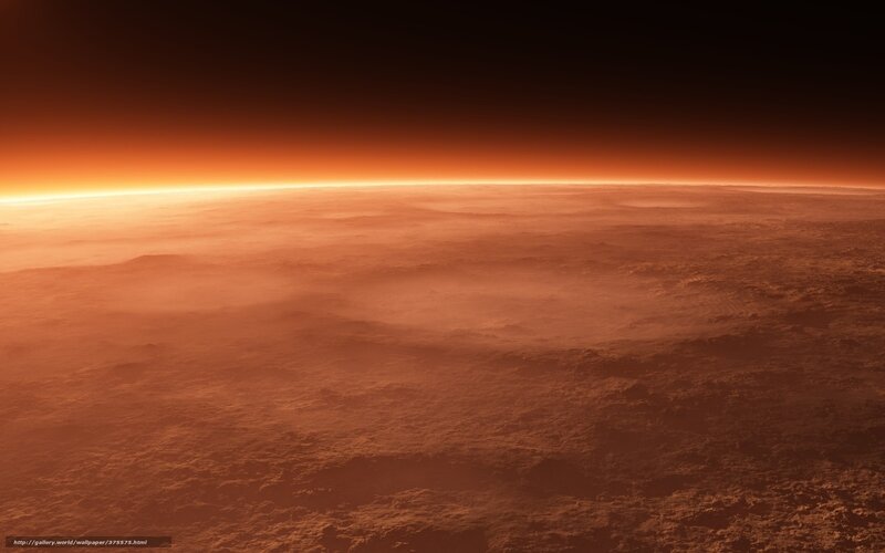 Martian Surface View