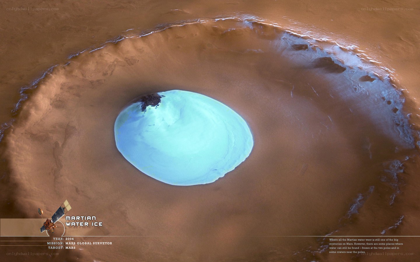 Martian water ice discovery