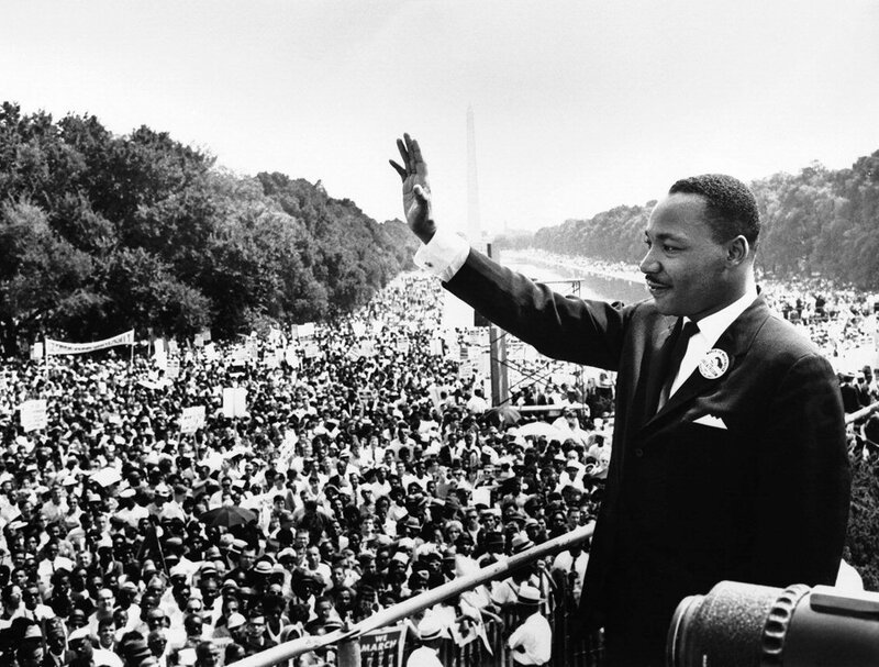 Martin Luther King Jr. at the March