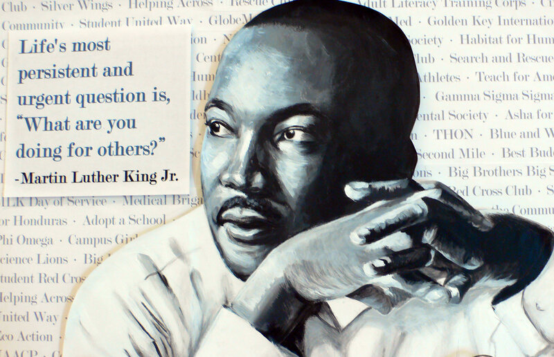 Martin Luther King Jr. portrait