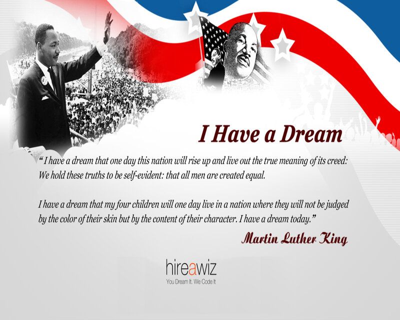 Martin Luther King Jr. — Red