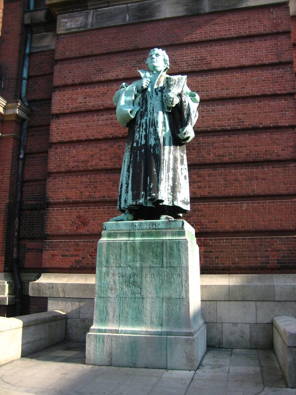 Martin Luther statue in Berlin