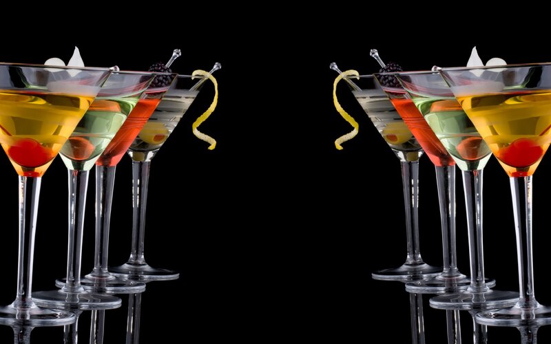 Martini Cocktails — Yellow