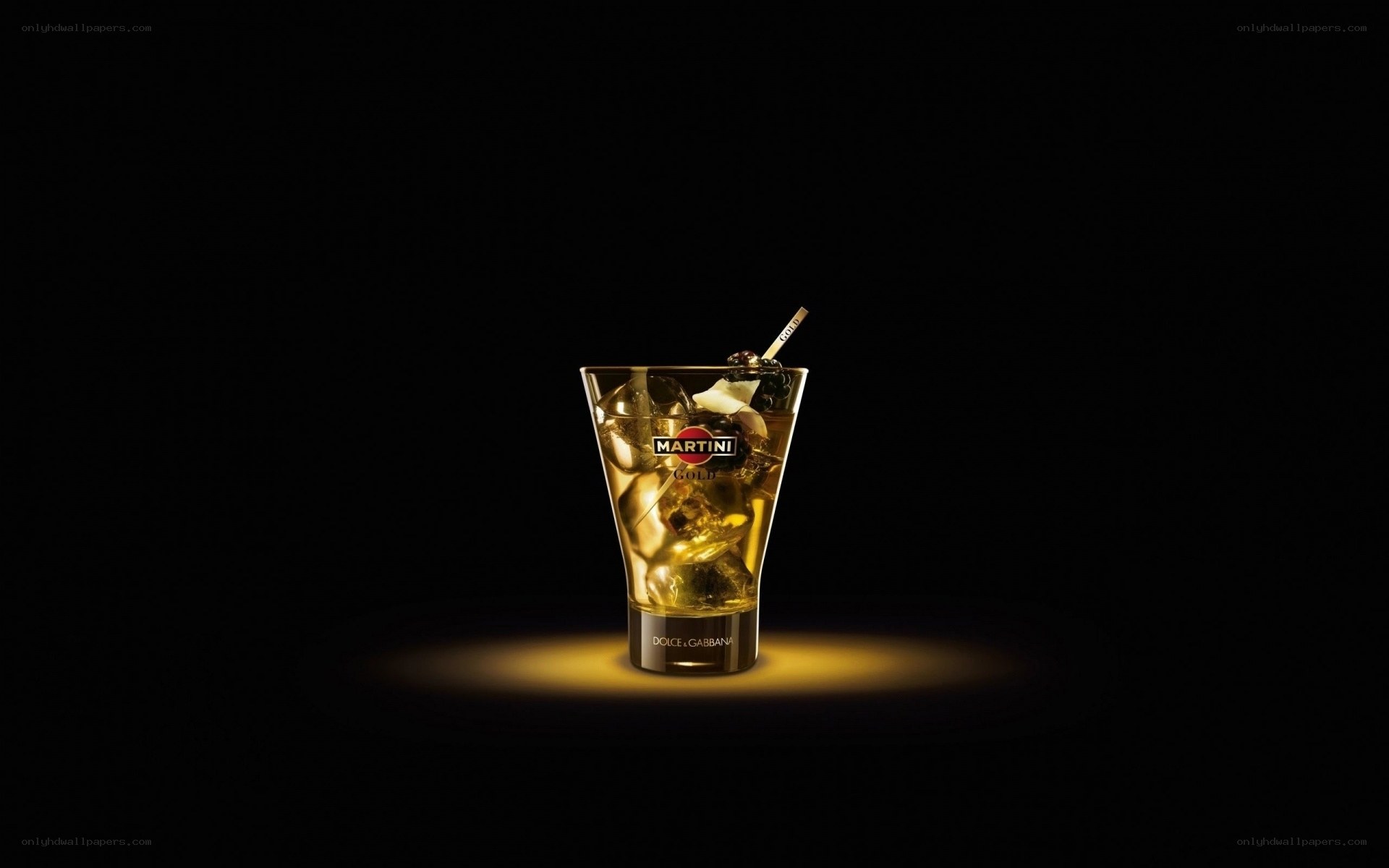 Martini Gold cocktail