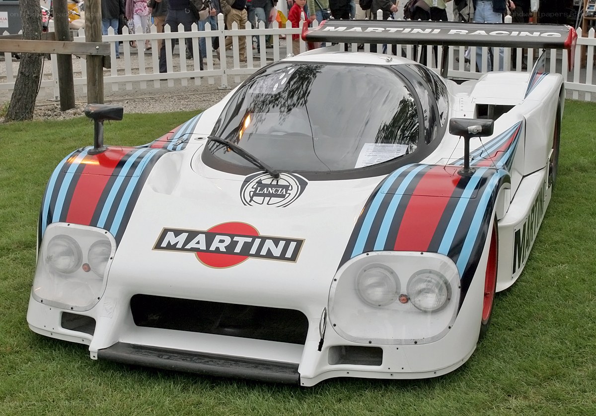 Martini Lancia race car