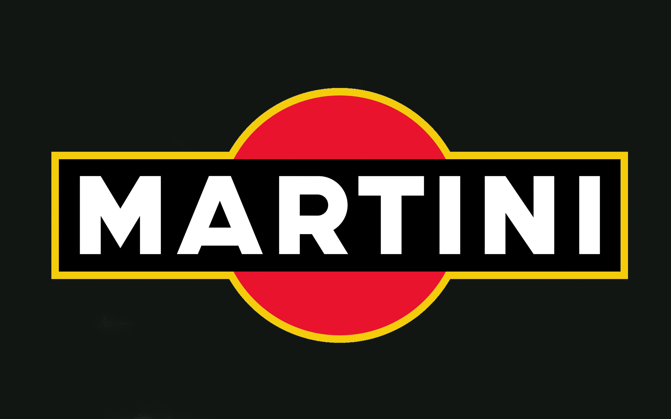 Martini logo on black