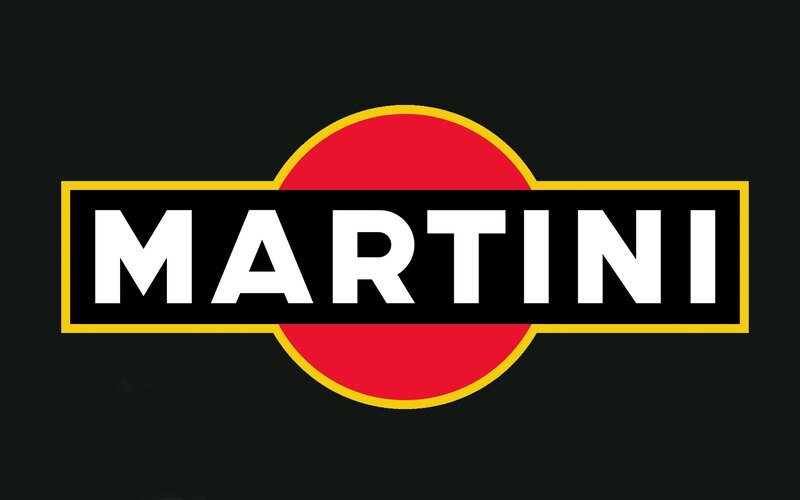 Martini logo on black