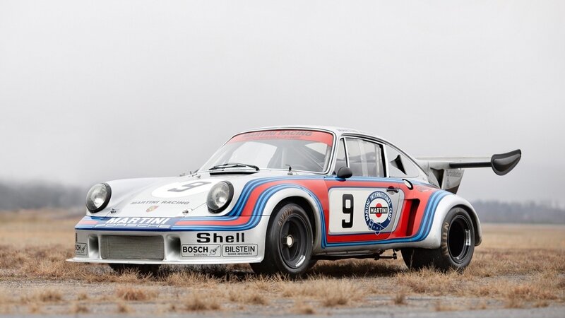 Martini Porsche race car