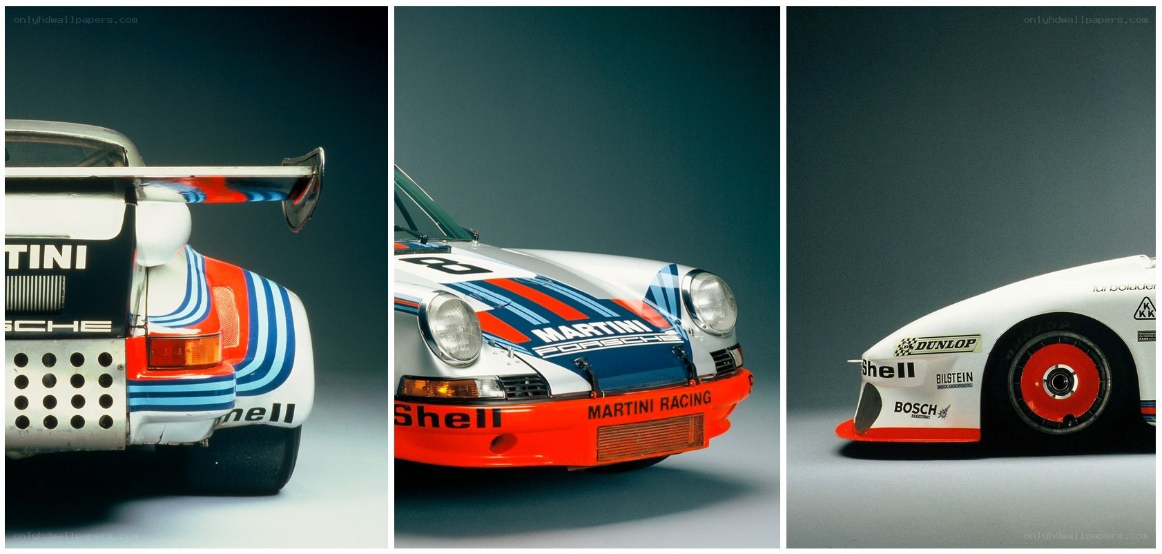 Martini Porsche race car