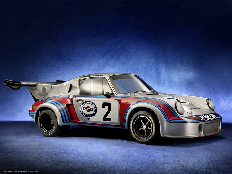 Martini Porsche race car
