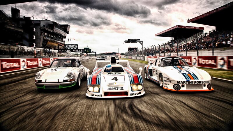 Martini Porsche Race Cars