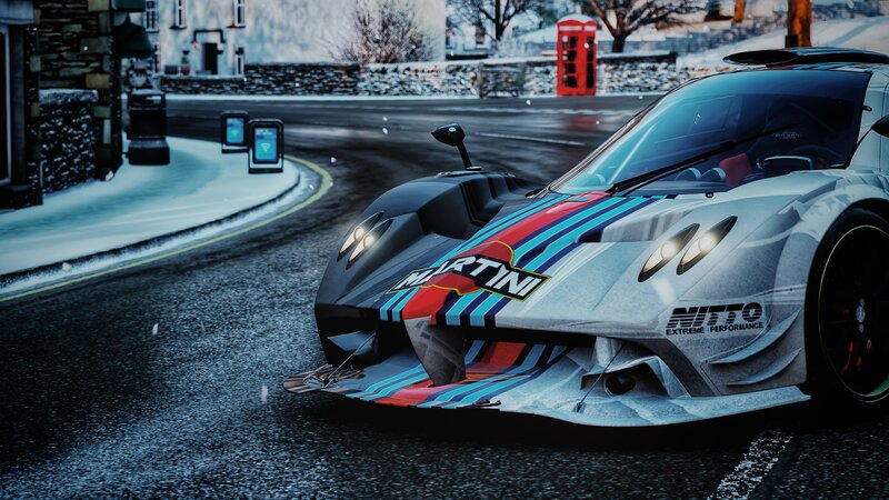 Martini Racing Car — Gray