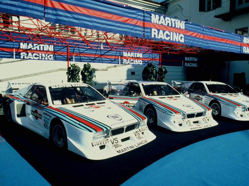 Martini Racing Lancia cars