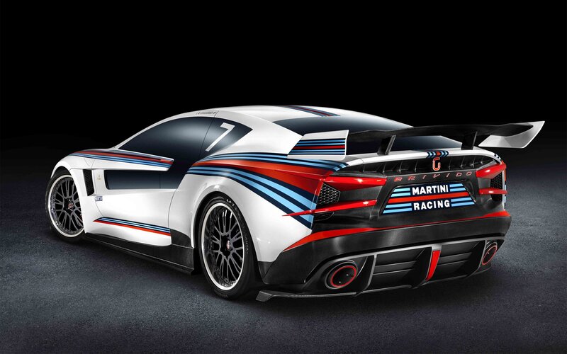 Martini Racing sports car