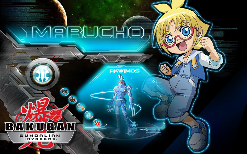 Marucho and Akwimos from Bakugan