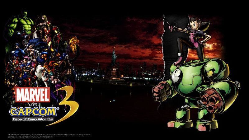 Marvel and Capcom Characters