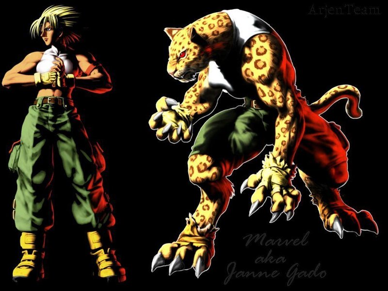 Marvel and his beast form