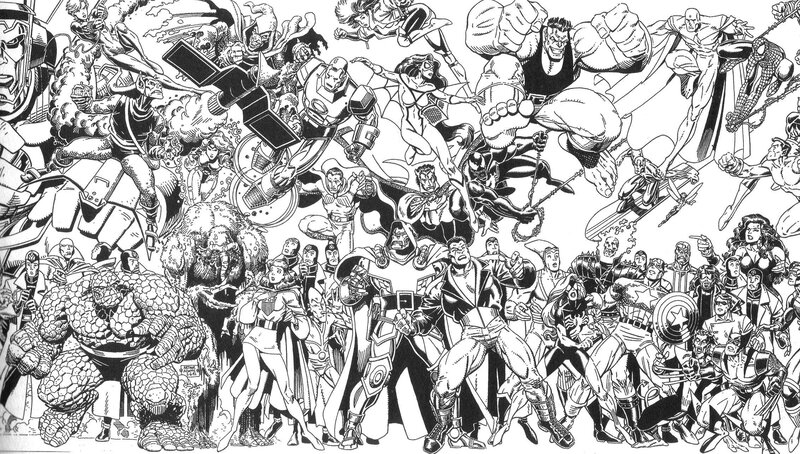 Marvel Comics character lineup