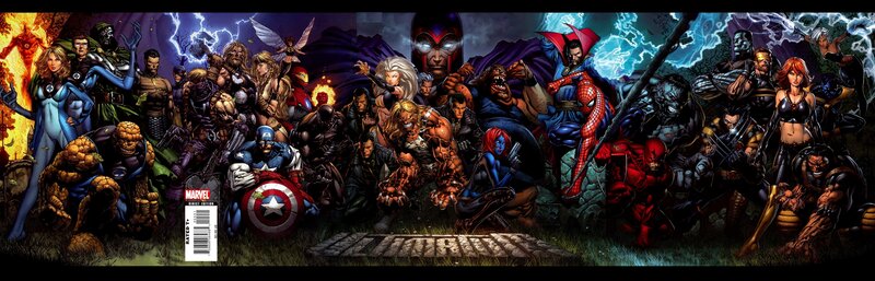Marvel Comics Superhero Group