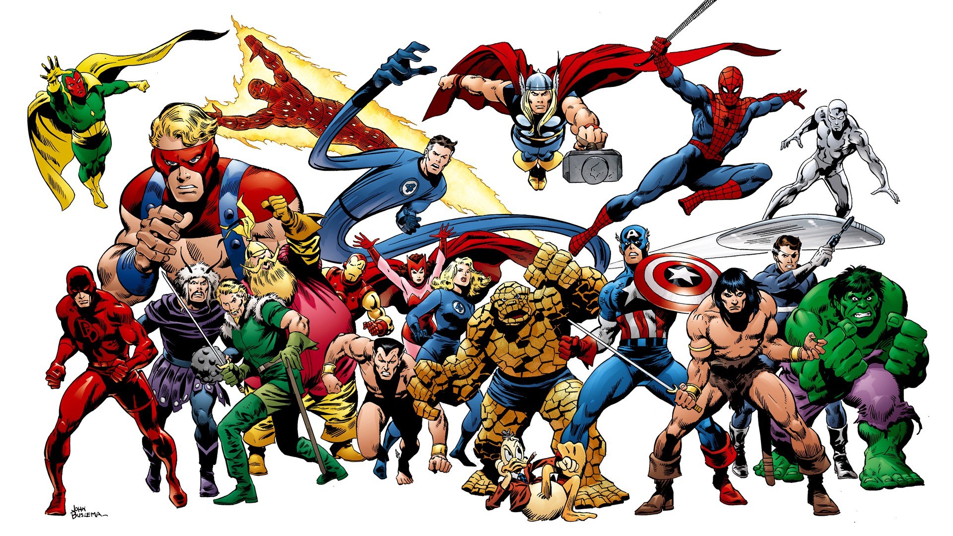 Marvel Comics Superheroes Group